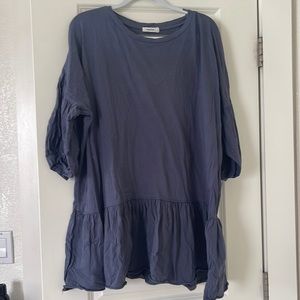 Balloon sleeve mini dress!